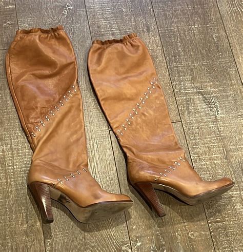 michael kors slouchy boots.